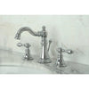 Kingston Chrome 2 Handle 8" Widespread Bathroom Faucet with Pop-up FS1971ACL