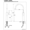 Kingston Brass Kaiser Chrome Single Handle Bathroom Vessel Sink Faucet FS8031DKL