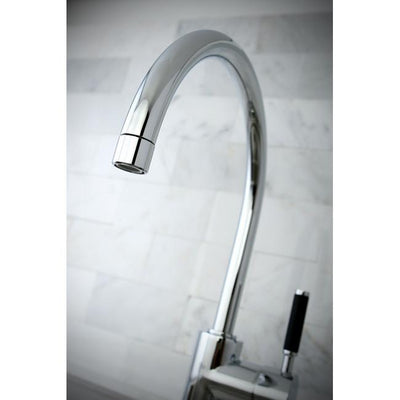 Kingston Brass Kaiser Chrome Single Handle Bathroom Vessel Sink Faucet FS8231DKL