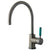 Kingston Green Eden Satin Nickel Single Handle Vessel Sink Faucet FS8238DGL