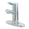 Kingston Brass Green Eden Chrome Single Handle Bathroom Sink Faucet FS8421DGL