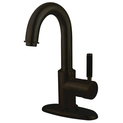 Kaiser Oil Rubbed Bronze Single Handle Bathroom Faucet w/Push-up Drain FS8435DKL