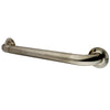 Kingston Brass Grab Bars - Satin Nickel 18" Commercial Grade Grab Bar GB1418ET