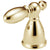 Delta Victorian Collection Polished Brass Finish Lavatory / Kitchen Metal Lever Handles - Quantity 2 Included 387001