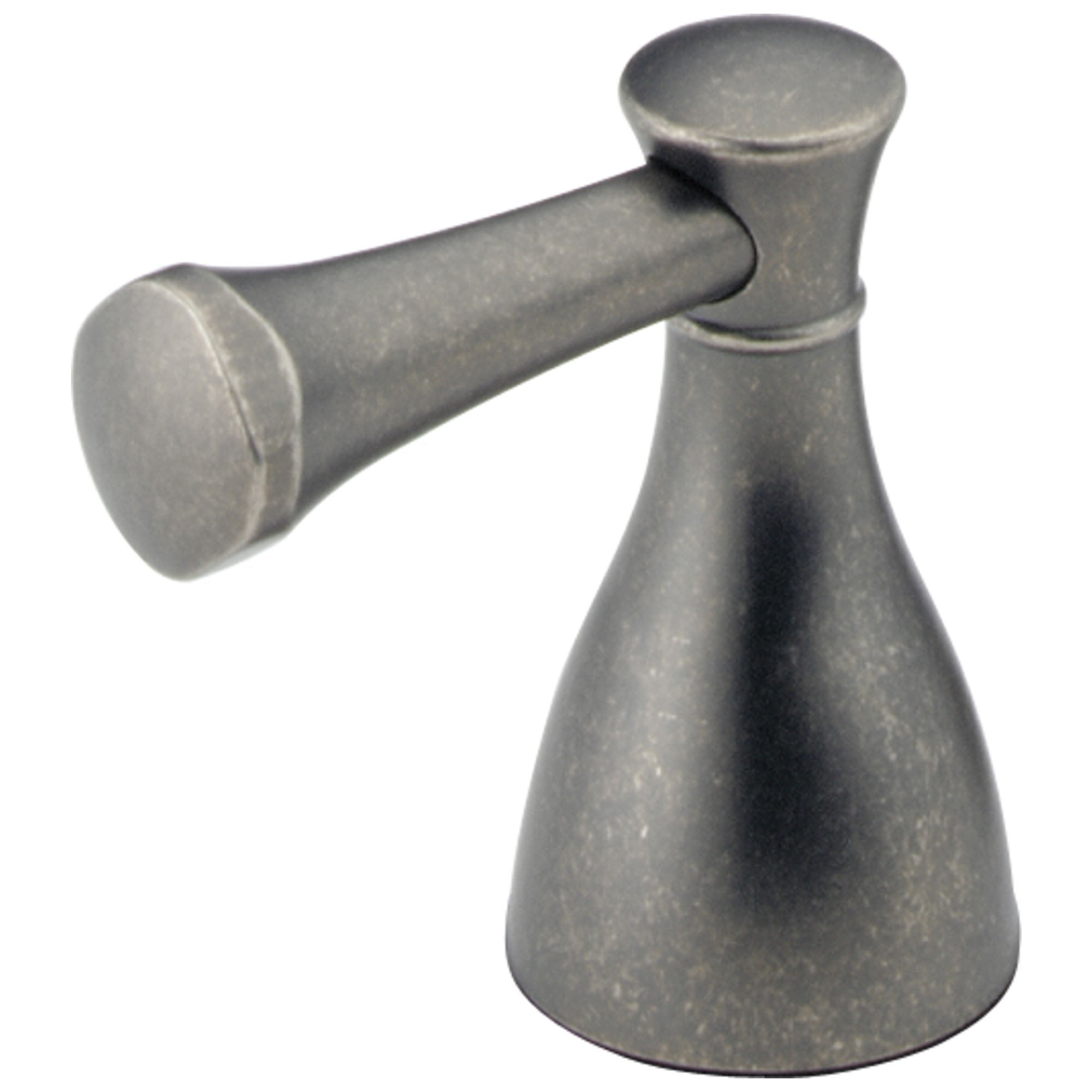 Delta Lockwood Collection Aged Pewter Finish Metal Lever Handles - Quantity 2 Included DH240PT