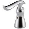 Delta Linden Collection Chrome Finish Lavatory Lever Handles - Quantity 2 Included 555674