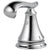 Delta Cassidy Collection Chrome Finish Lavatory French Curve Handles - Quantity 2 Included DH298