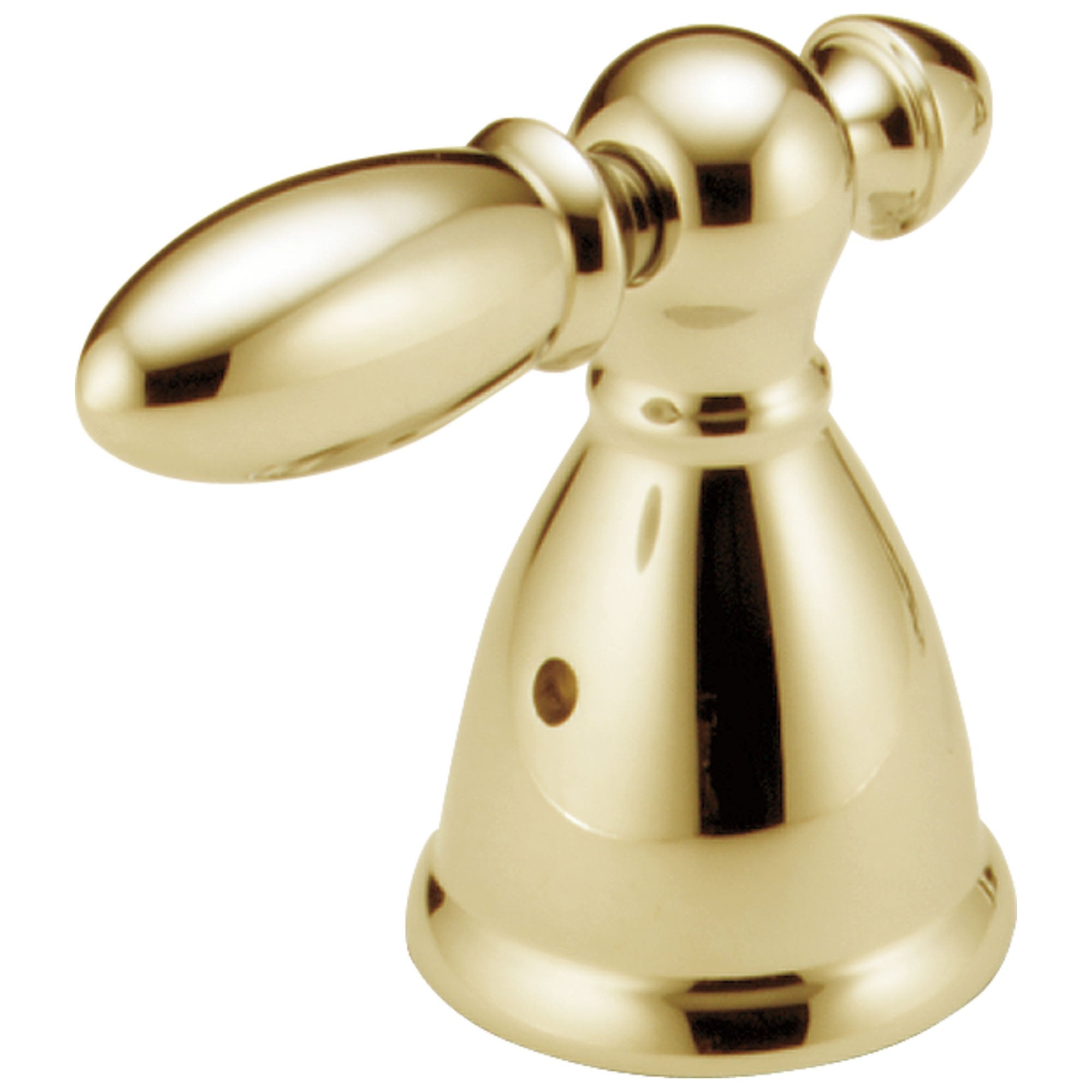 Delta Victorian Collection Polished Brass Finish Roman Tub Metal Lever Handles - Quantity 2 Included 387193