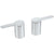 Delta Compel Collection Chrome Finish Roman Tub Metal Lever Handles - Quantity 2 Included DH661