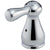 Delta Leland Collection Chrome Finish Roman Tub Metal Lever Handles - Quantity 2 Included 644021