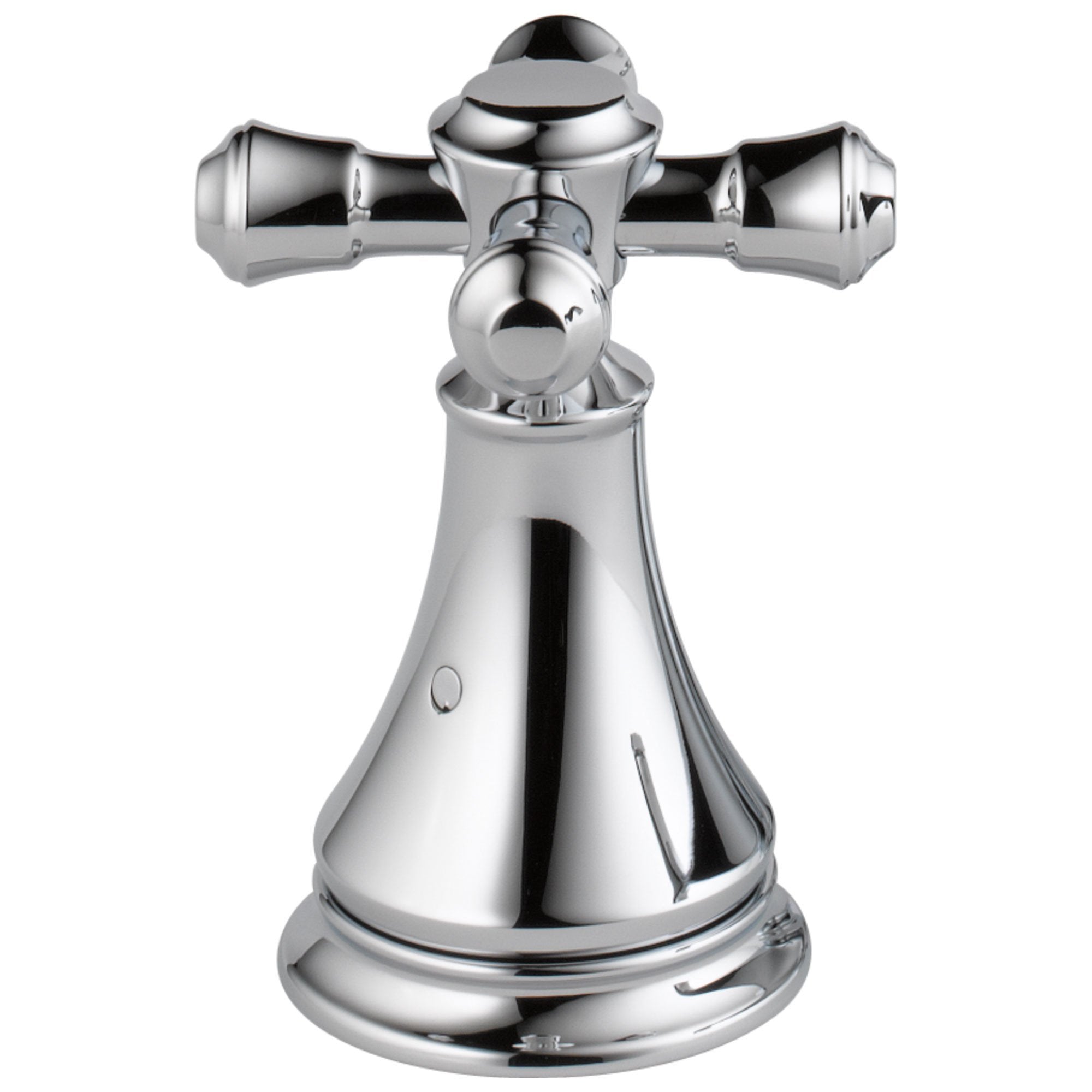 Delta Cassidy Collection Chrome Finish Roman Tub Cross Handles - Quantity 2 Included 579642