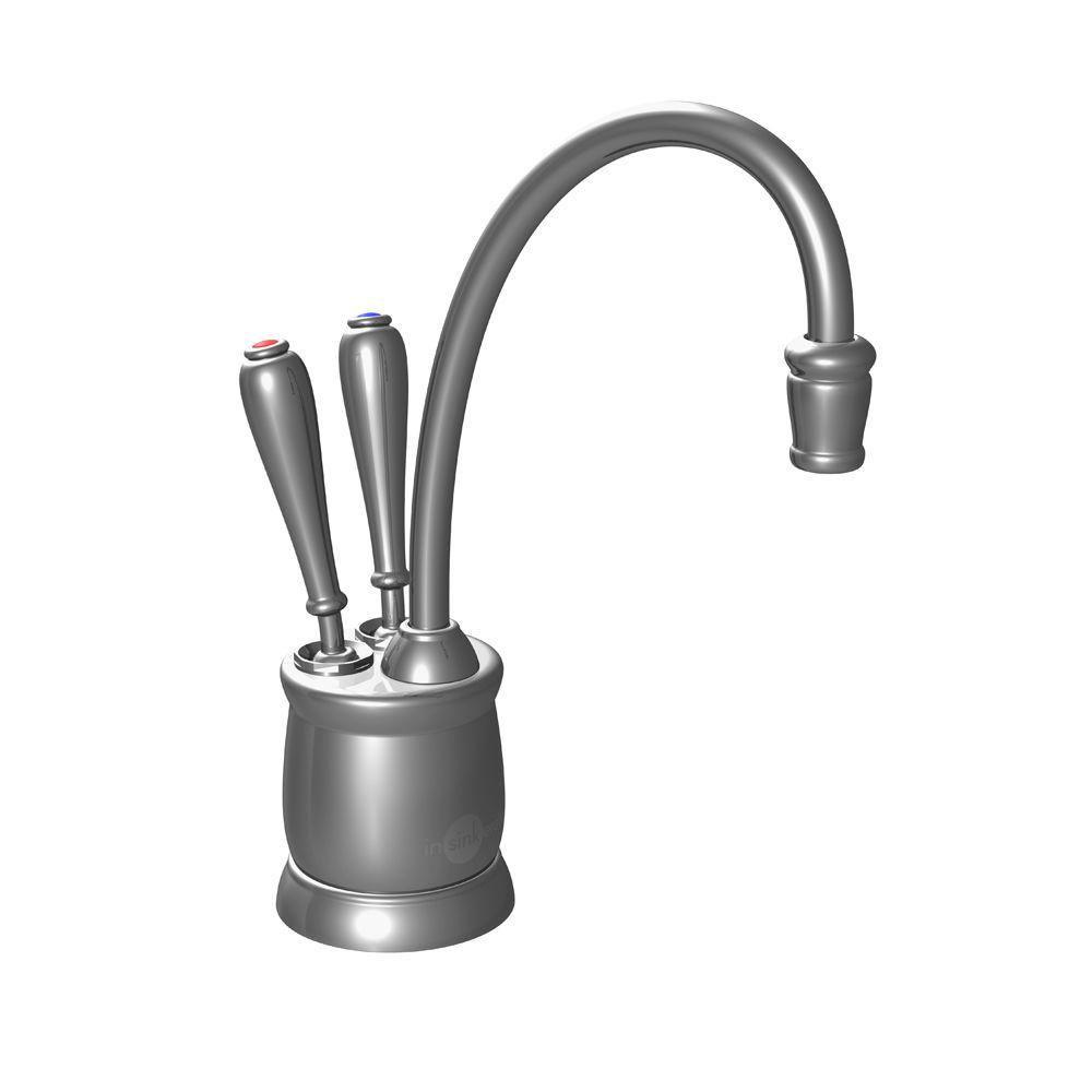 InSinkErator Indulge Tuscan Satin Nickel Instant Hot/Cool Water Dispenser-Faucet Only 358653