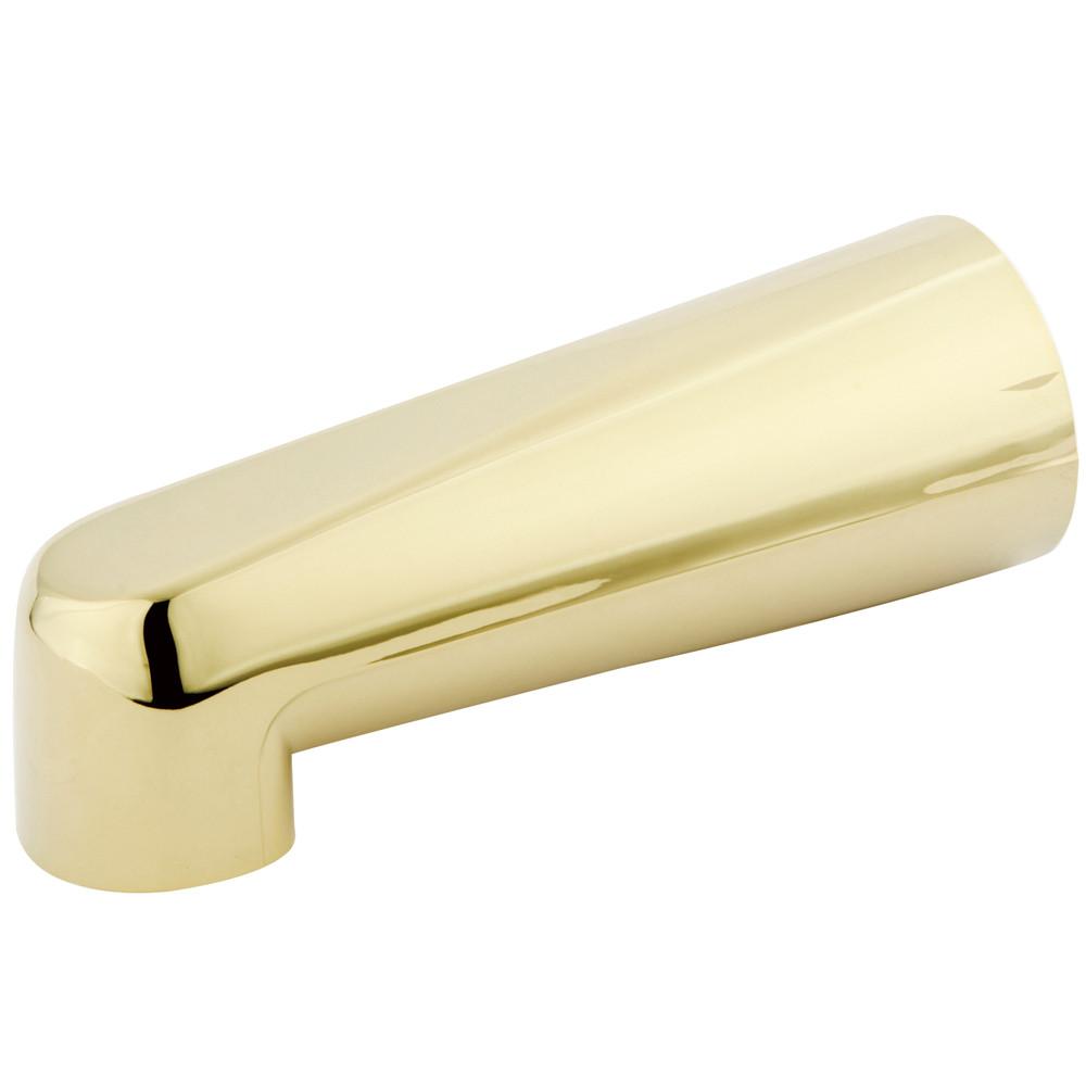 Kingston Brass Bathroom Accessories Polished Brass 7" Zinc Tub Spout K1087A2
