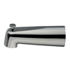 Kingston Brass Bathroom Accessories Chrome 7" Zinc Diverter Tub Spout K1089A1
