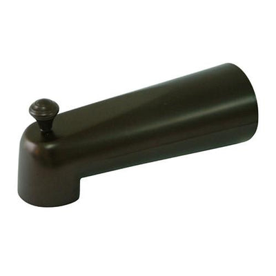 Kingston Bath Accessories Oil Rubbed Bronze 7" Zinc Diverter Tub Spout K1089A5