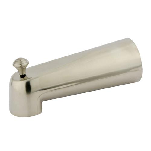 Kingston Bathroom Accessories Satin Nickel 7" Zinc Diverter Tub Spout K1089A8