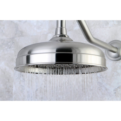 Bathroom fixtures Satin Nickel Shower Heads 8" Large Rain Shower Head K124A8