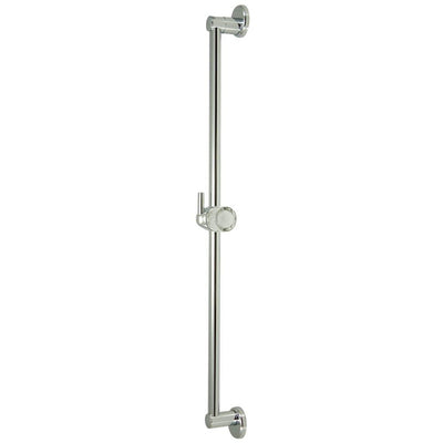 Kingston Brass Bathroom Accessories Chrome 24" Brass Slide Bar with Pin K180A1
