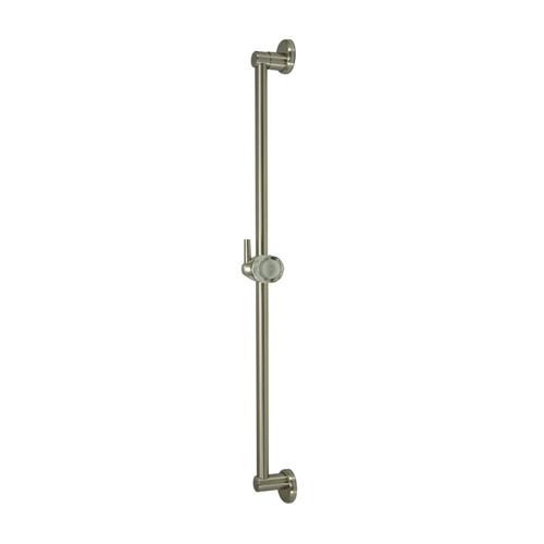 Kingston Bathroom Accessories Satin Nickel 30" Brass Slide Bar with Pin K183A8