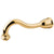 Kingston Brass Bathroom Accessories Polished Brass Heritage 8" Tub Spout K1887A2