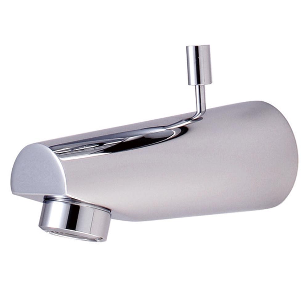 Kingston Brass Bathroom Accessories Chrome 5-7/8" Diverter Tub Spout K6184A1