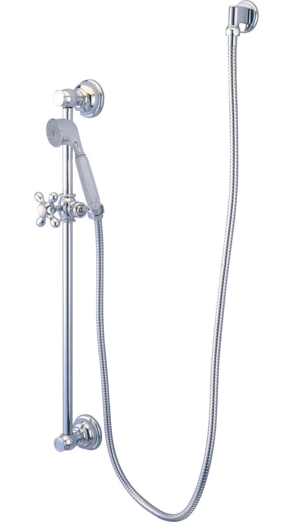 Handheld Shower Kit with Glide Bar for Freedom Showers, height adjustable