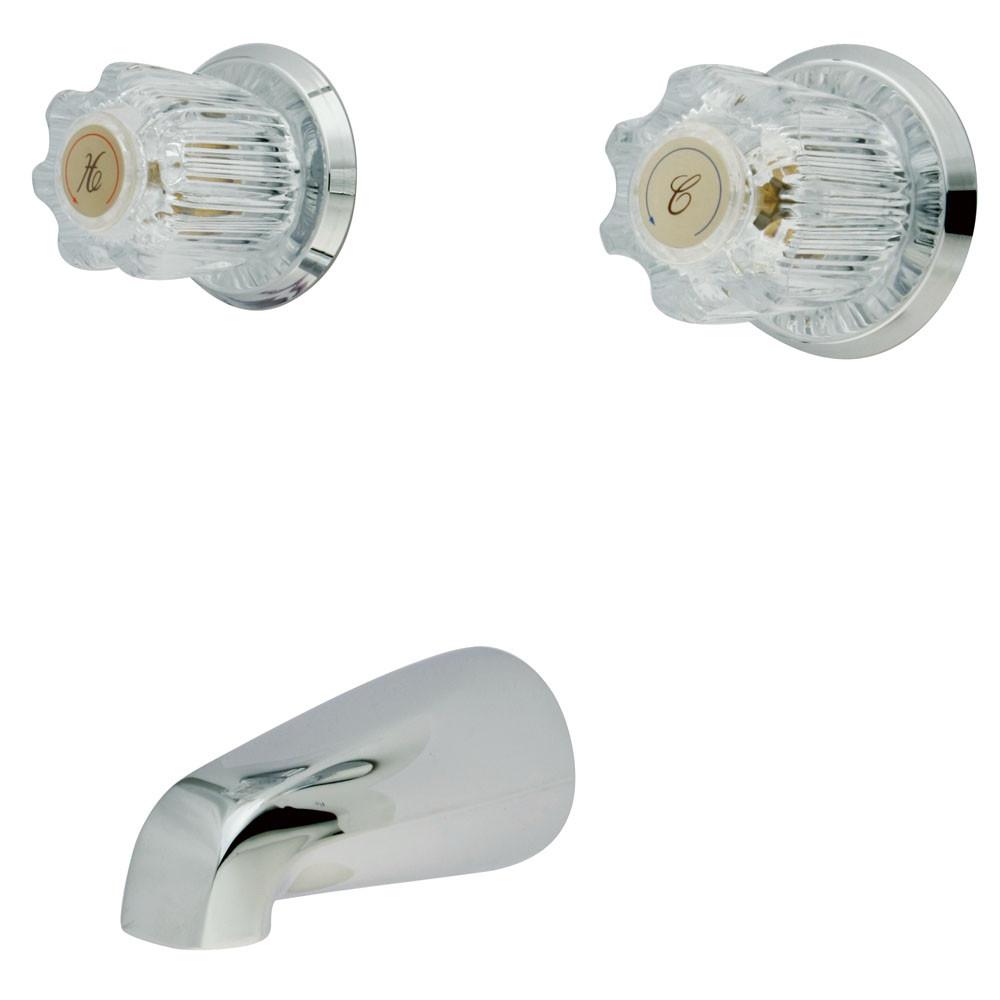 Kingston Brass Americana Chrome Two Handle Tub Only Faucet KB141TO ...