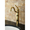 Kingston Polished Brass Single Handle Vessel Sink Bathroom Faucet KB1422BL
