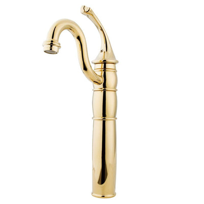 Kingston Polished Brass Georgian vessel sink bathroom lavatory faucet KB1422GL