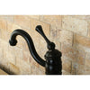 Kingston Oil Rubbed Bronze Single Handle Vessel Sink Bathroom Faucet KB1425BL