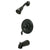 Kingston Oil Rubbed Bronze NuFrench tub & shower combination faucet KB1635DFL