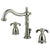 Kingston Brass Chrome French Country Widespread Bathroom Faucet KB1971TX