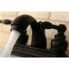 Kingston Oil Rubbed Bronze 2 Handle 4" Centerset Bathroom Faucet KB2605KL