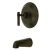 Kingston Brass Milano Oil Rubbed Bronze Single Handle Tub Only Faucet KB2635MLTO