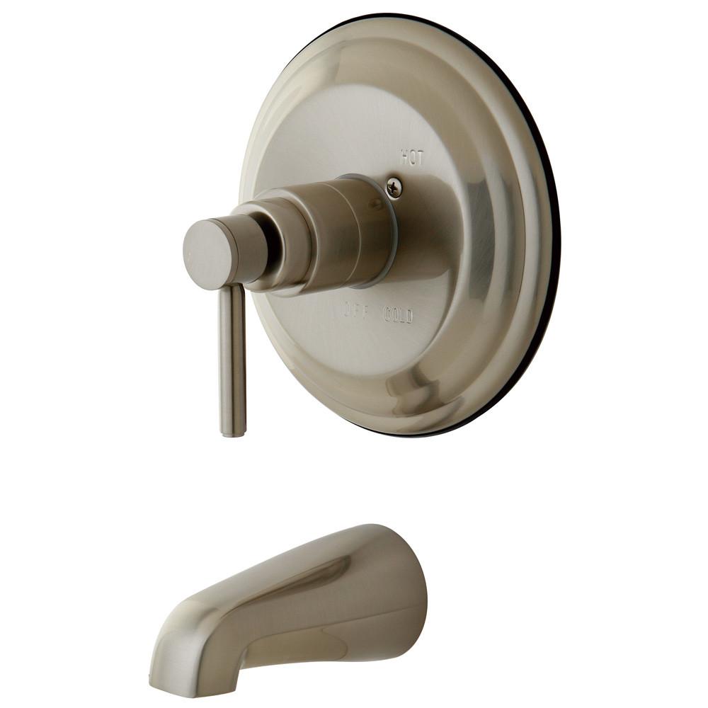 Kingston Brass Concord Satin Nickel Single Handle Tub Only Faucet KB2638DLTO