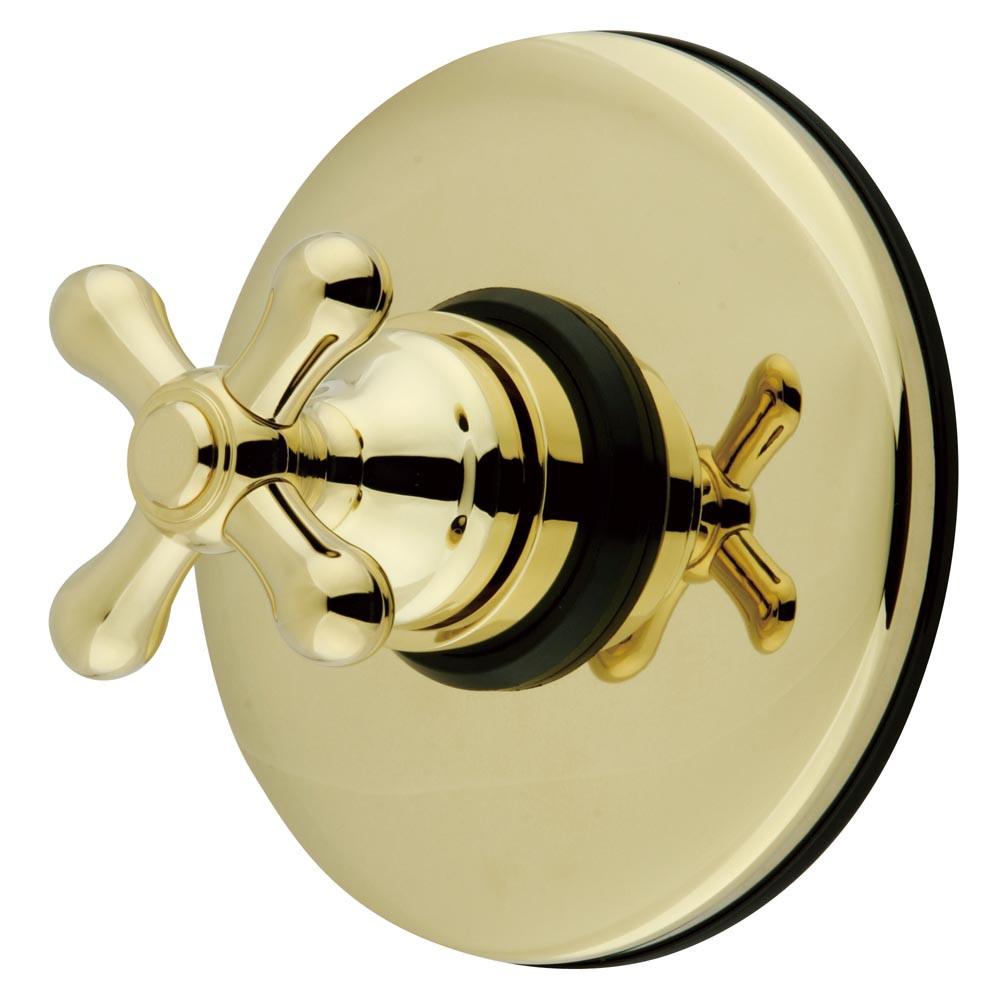 Kingston Polished Brass Wall Volume Control Valve for Shower Faucet KB3002AX