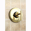 Kingston Polished Brass Wall Volume Control Valve for Shower Faucet KB3002DL