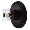 Kingston Oil Rubbed Bronze Wall Volume Control Valve for Shower Faucet KB3005PX