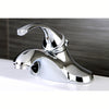 Kingston Brass Chrome Georgian 4" bathroom centerset faucet w/ pop-up KB3541GL
