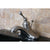 Kingston Satin Nickel Single Handle 4" Centerset Bathroom Faucet KB3548BL
