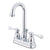 Kingston Chrome two handle 4" Centerset Bathroom Faucet with Pop-up KB3611BL