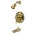 Kingston Brass Concord Polished Brass Single Handle Tub & Shower Faucet KB4632DL