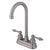 Kingston Satin Nickel 2 Handle 4" Centerset High-Arch Bar Sink Faucet KB498AL