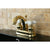 Kingston Polished Brass 2 Handle 4" Centerset Bathroom Faucet w Drain KB5612PX