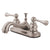 Kingston Brass Satin Nickel English Vintage 4" Centerset Bathroom Faucet KB608BL