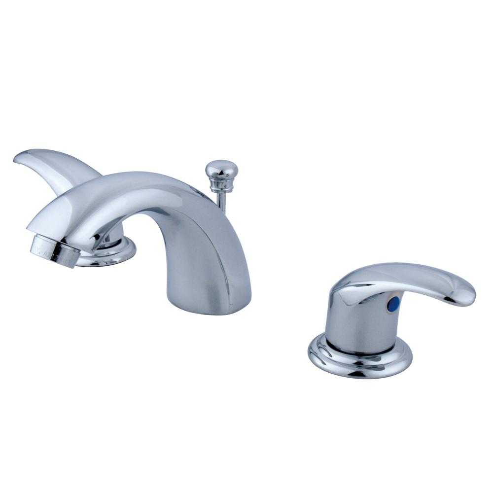 Kingston Chrome 2 Handle 4" to 8" Mini Widespread Bathroom Faucet KB6951LL