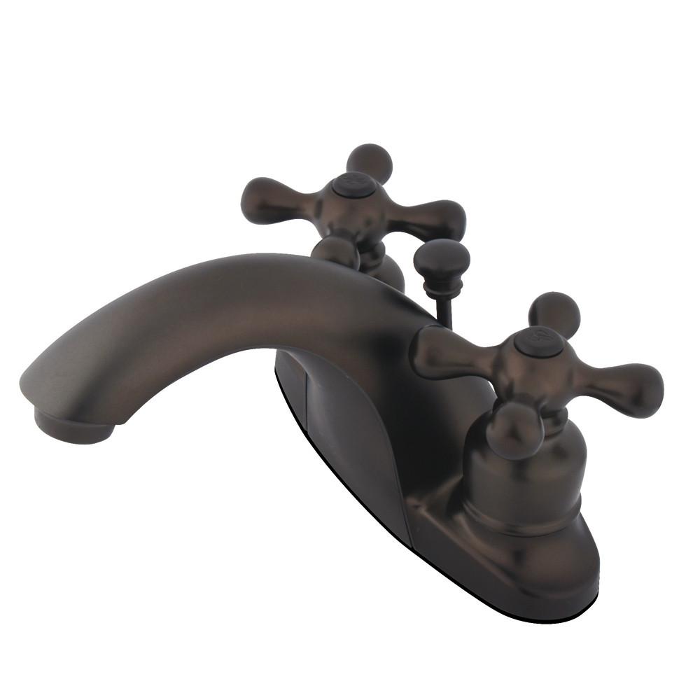 English Country Oil Rubbed Bronze 4" Centerset Bathroom Faucet KB7645AX