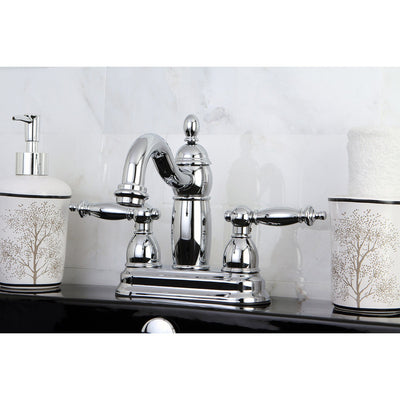 Kingston Brass Chrome Templeton 4" Centerset Bathroom Lavatory Faucet KB7901TL
