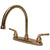 Kingston Brass Antique Copper Magellan high arch 8" kitchen faucet KB796LS