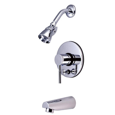 Kingston Brass Concord Chrome Single Handle Tub & Shower Faucet KB86910DL